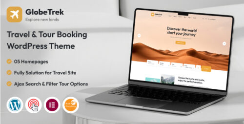 GlobeTrek - Travel Tour Booking WordPress Theme