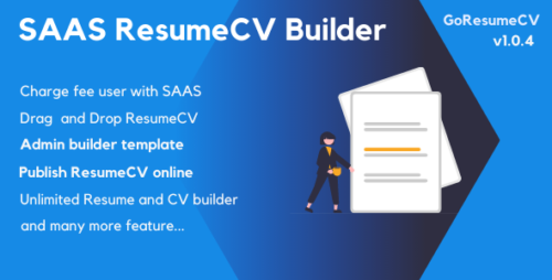 GoResumeCV v1.0.4 – SAAS Resume Builder Online Script Download