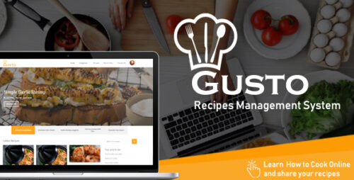 Gusto v3.6 – Recipes Management System Download