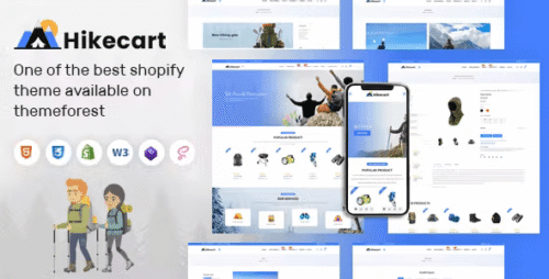 Hikecart - Hiking, Camping & Trekking Shopify Theme