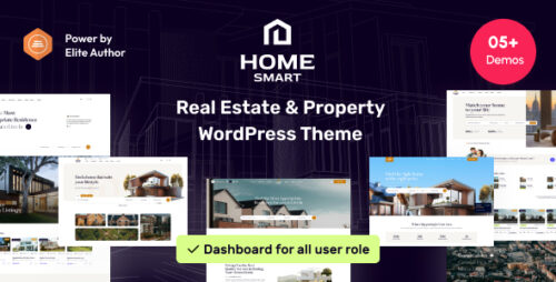 HomeSmart - Real Estate Property WordPress Theme