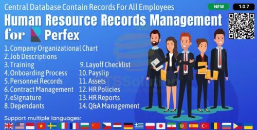 HR Records module for Perfex CRM v1.0.9 - Perfex CRM Addon