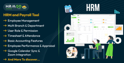 HRMGo SaaS v8.4 – HRM and Payroll Tool Script Nulled Download