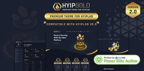 HyipGold v2.0 - Premium Theme For HYIPLAB Download