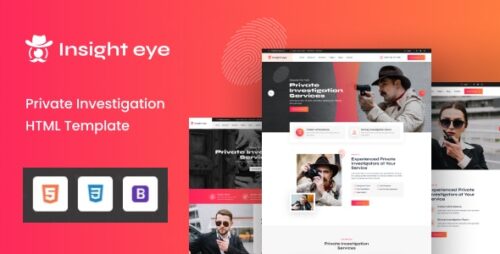 insighteye - Private Investigator HTML Template