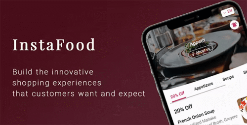 InstaFood - QR Menu, food delivery, pickup and dine-in for WordPress 1.4.0