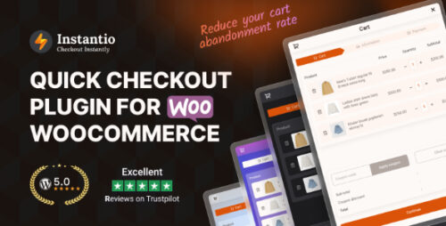 Instantio – WooCommerce Quick Checkout | Direct Checkout, Floating Cart, Side Cart Popup Cart