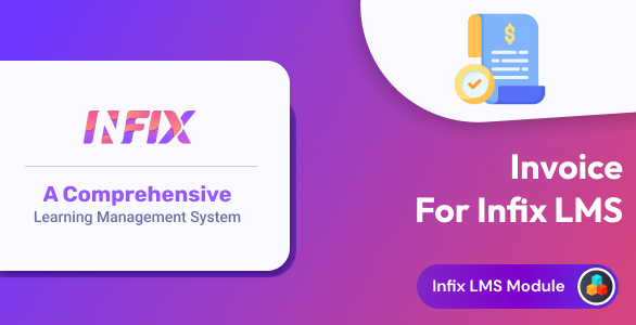 Invoice Addon | Infix LMS Laravel Learning Management System v2.1.0