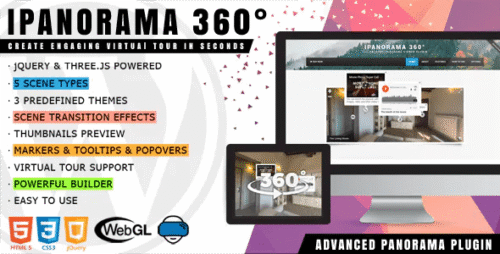 iPanorama 360° - Virtual Tour Builder for WordPress 1.8.2