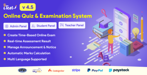 iTest v4.9 – Quiz & Online Examination System Download