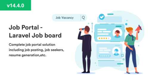 Job Portal v14.4.1 – Laravel Job Board – Job Portal System – PHP Job Script