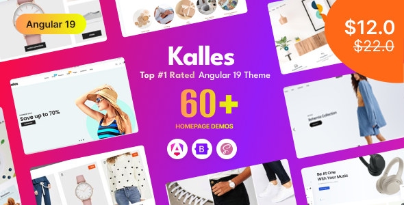 Kalles - Angular 19 eCommerce Template