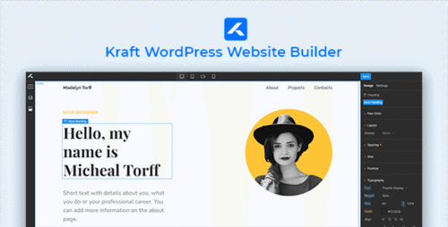 Kraft - WordPress Website Builder