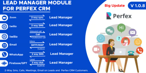 Lead Manager Module for Perfex CRM v1.0.8 Download
