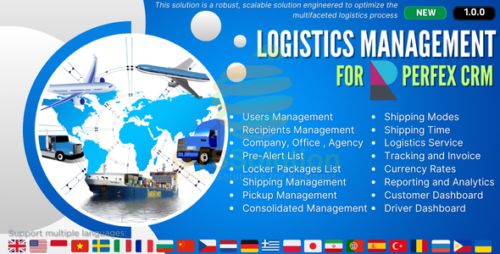 Logistics Management module for Perfex CRM v1.0.0