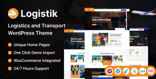 Logistik – Transport Logistics WordPress Theme