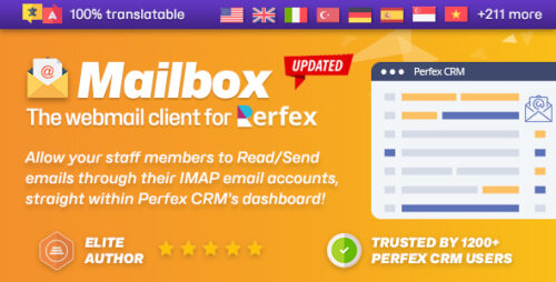 Mailbox v2.1.7 - Webmail client for Perfex CRM Nulled