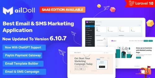 Maildoll v6.11.7 – Email Marketing Application – A SAAS Based Email Marketing Software