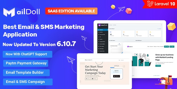 Maildoll v6.11.7 – Email Marketing Application – A SAAS Based Email Marketing Software