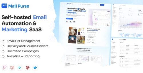 MailPurse v1.7.3 - Self-hosted Email Automation & Marketing SaaS Script