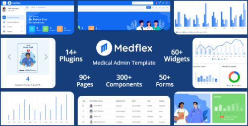 Medflex - Bootstrap 5 Medical Admin Template