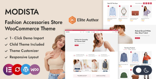 Modista - Apparel Fashion Store WooCommerce Theme