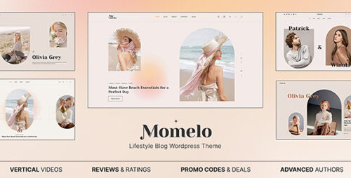 Momelo - Lifestyle Blog Magazine WordPress Theme