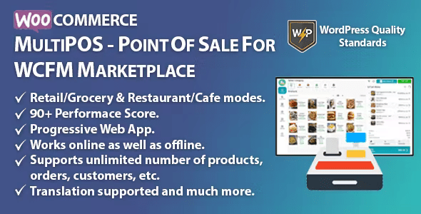 MultiPOS - Point of Sale for WCFM Marketplace | MultiVendor POS System 3.0