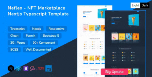 Neflex - NFT Marketplace Nextjs App