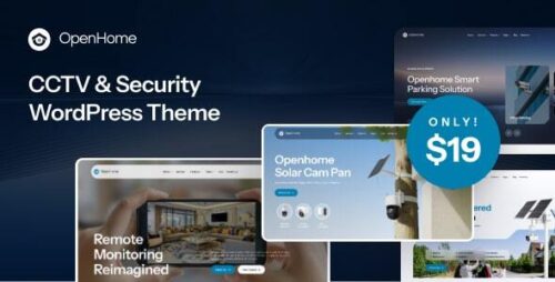 Openhome - CCTV Security WordPress Theme