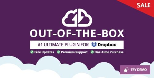 Out-of-the-Box | Dropbox plugin for WordPress 2.4.1