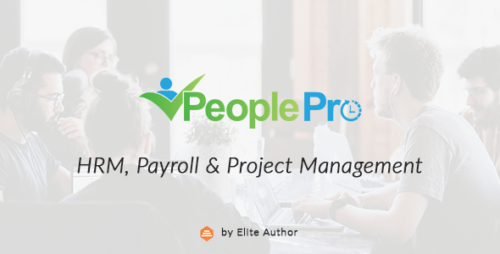 PeoplePro HRM v1.5.1 - Payroll & Project Management Script