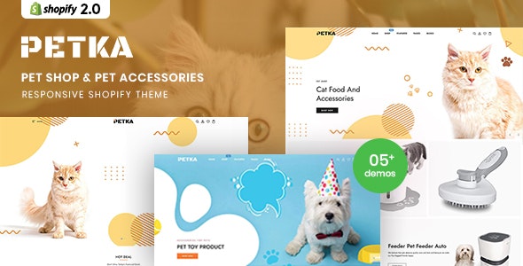 Petka - Pet Shop Pet Accessories Responsive Shopify 2.0 Theme