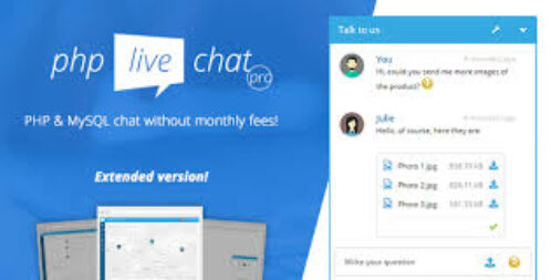 PHP Live Support Chat (27 April 2023) Script Download