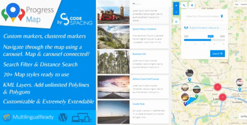 Progress Map Wordpress Plugin 5.7.2