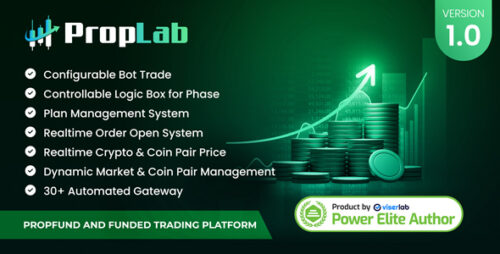 PropLab v1.1 – PropFund and Funded Trading Platform Nulled Download