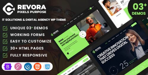 Revora - IT Solutions Digital Agency HTML Template