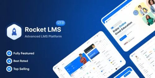 Rocket LMS v2.1 - Learning Management & Academy Script