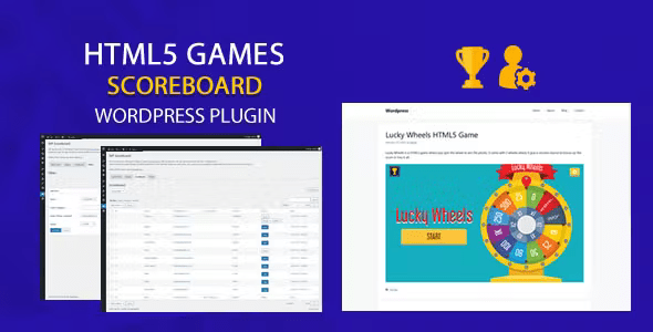 Scoreboard for HTML5 Games (Wordpress Plugin)