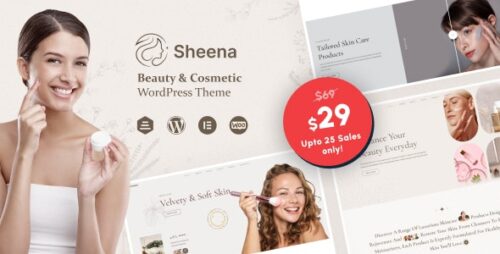 Sheena - Beauty Cosmetic WooCommerce Theme