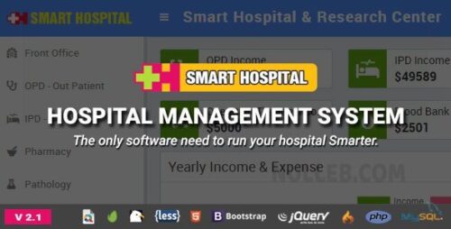 Smart Hospital v6.0 – Hospital Management System Script Nulled