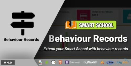 Smart School Behaviour Records v4.0 - Smart School Addon