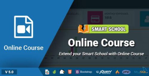 Smart School Online Course v5.0 - Smart School Addon