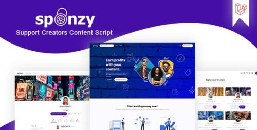 Sponzy v6.8 – Support Creators Content Script Download
