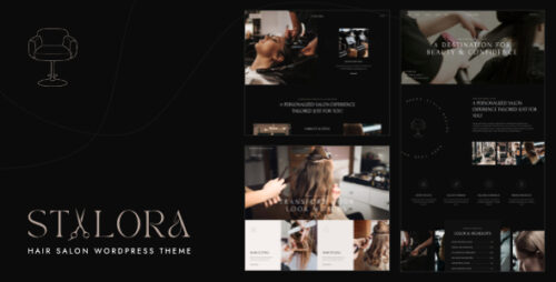 Stylora - Hair Salon Hairdresser WordPress Theme