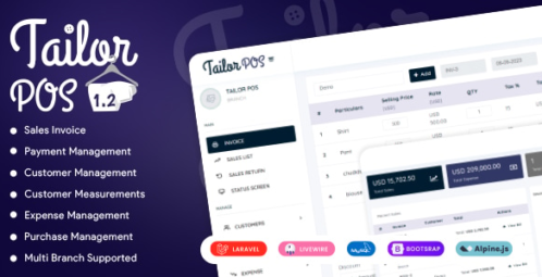 TailorPos v1.3.1 – Pos and Order Management System Download