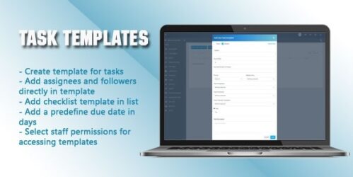 Task Templates for Perfex CRM v1.0.1