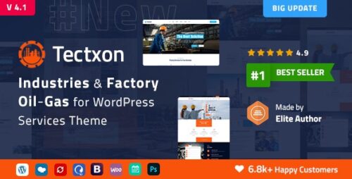 Tectxon - Industry Factory WordPress Theme
