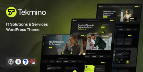 Tekmino - IT Solutions Services WordPress Theme