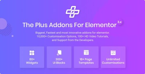 The Plus - Addon for Elementor Page Builder WordPress Plugin